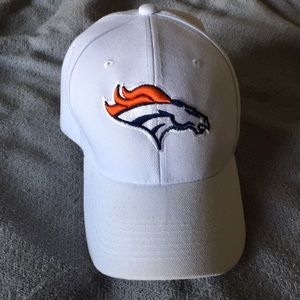 Denver Broncos cap white adjustable Adult